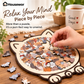 🎁 70% OFF! 🎅 135-Piece Cute Cat Wooden Puzzle 🧩