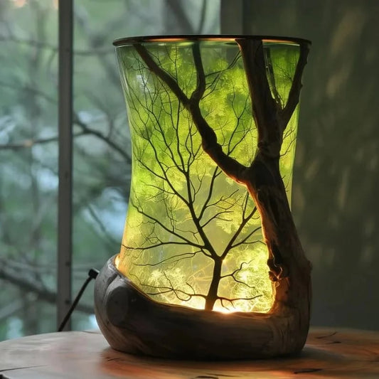 🔥Mother's Day 70% Off🌿“Enchanted Forest” Nature-Inspired Ambient Lamp