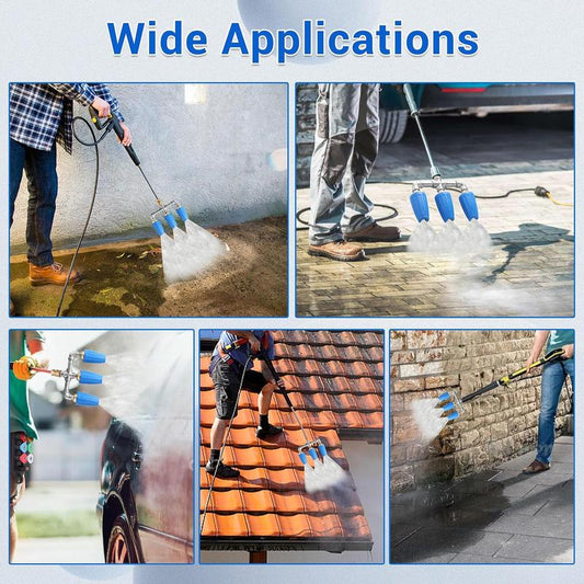 🏆Last Day 60% Off🔥4000 PSI Triple Turbo Nozzle Pressure Washer