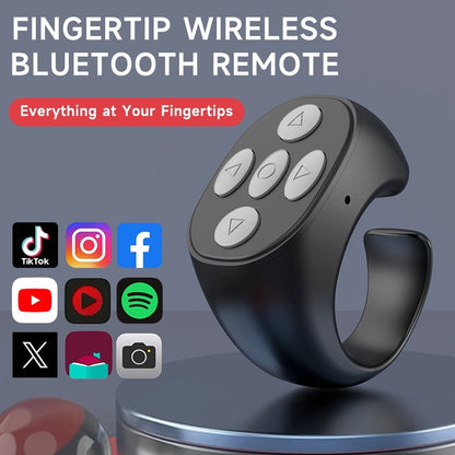 🔥Clearance Sale Buy 1 Get 1 Free⏳Fingertip Wireless Bluetooth Remote Control