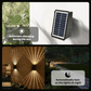 ✨Last Day 49% OFF☀️4 LED Solar Colorful Wall Lights Outdoor Light Waterproof