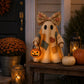⭐New Arrival 🔥Hot Sale⭐🍂👻 Lighted Vintage Patchwork Ghost🎃🍂Add a touch of whimsical nostalgia to your home and create a warm, cozy atmosphere! ✨