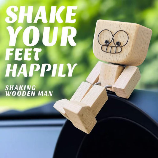 🎁Buy 1 Get 1 Free🔥Charming Little Wooden Figure That Sways with 12PCS Magnetic Expressions