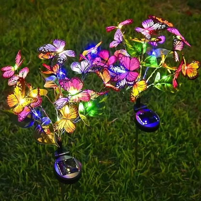 ⏳Time-Limited Special⏰🦋Hot Sale Offers-Solar Outdoor Butterfly Lights💐