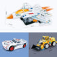 ⏰LAST DAY SPECIAL PRICE: ￡10.99!!🔥Electric Universal Deformation Police Toy Car