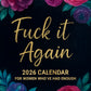 New Updated✨: 2026 Swear Calendar for Tired-Ass Women