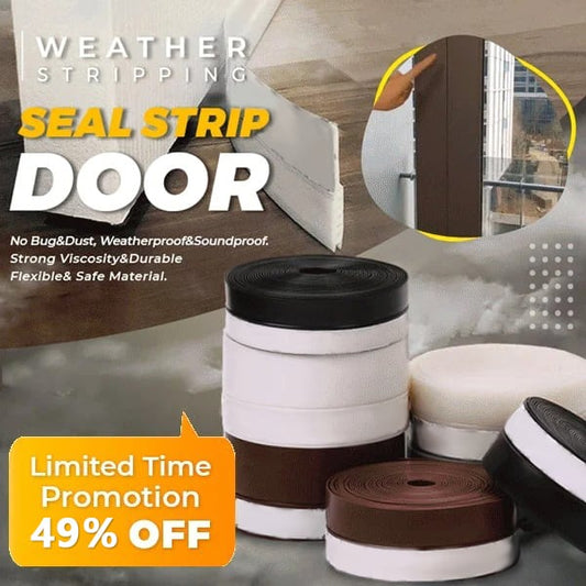🔥Black Friday Last Day Promotion—BUY 1 GET 1 FREE🔥 Weather Stripping Door Seal Strip (5M/16.4FT)