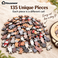 🎁 70% OFF! 🎅 135-Piece Cute Cat Wooden Puzzle 🧩