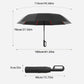 ⏳ LIMITED TIME — 50% OFF! ⏰☔ Automatic Folding Umbrella – Windproof, Waterproof & Compact 💨