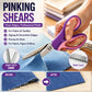 🔥 50% OFF! ✂️ Premium Pinking Shears – Sharp, Comfortable & Perfect for Sewing & Crafts!
