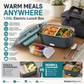 🍱 50% OFF! Portable Electric Heating Lunch Box – 1.5L, Home & Car Use 🔥