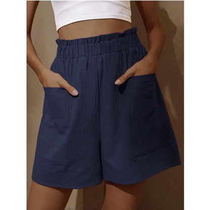 🔥Hot Sale - 49% OFF🎁Women's Cotton High Waist Pocket Shorts