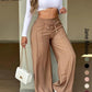 🔥 LAST DAY SALE! Women’s High-Waisted Straight-Leg Trousers — Only £14.99! 👖✨