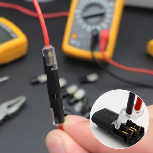 💥New Year Special £0.12/pc🔧Double-Wire Plug-in Connector Led Light Strip Connectors 2 Pin⚙️