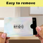 🏆 Last Day Special Price £2.99 Each🥳💞🛡️ RFID/NFC Blocking Sleeves: Slim & Lightweight Protection for Credit & ID Cards 💳🆔