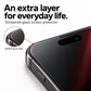 📱❤️ Red Shimmer Privacy Glass for iPhone – Stylish Protection & Extra Privacy! ✨
