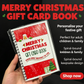 🎄🎁 70% OFF! Christmas Gift Card Booklet – DIY Spiral-Bound Gift Card Holder 🎅
