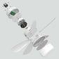 Household Ceiling Fan with Light and Remote Control