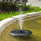 🔥Last Day 60% Off🐦️ Solar Powered Bird Bath Fountain Pump ⛲With 6 Nozzles 1.4W Solar Panel Kit Water Pump, Outdoor Watering Submersible Pump for Pond, Pool, Garden, Fish Tank