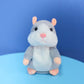 🐹😂 Talking Hamster Plush – Repeat Your Words, Shake & Giggle! 🎁