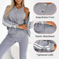 🔥 70% OFF Women’s 3-Piece Baseball Jacket & Trousers Set