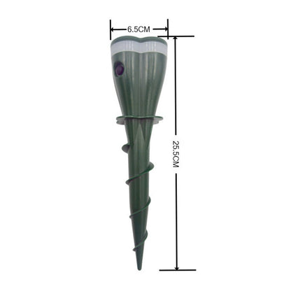 🔥Hot Sale 50% OFF☘️Solar Powered Waterproof Screw Mole Repellent