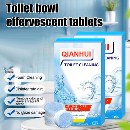 🔥2026 NEW YEAR BUY 1 GET 1 FREE🔥Lemon Scent Toilet Bowl Cleaner Tablets