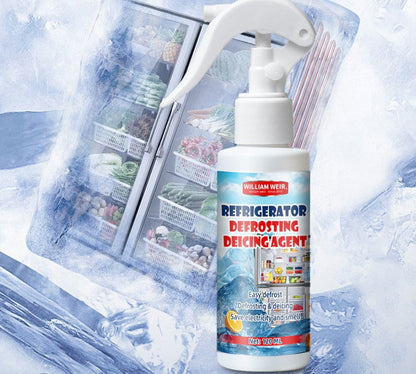 😽2026 HOT SALE😽💕50K+ SOLD!❄️☁ 50% OFF! Rapid Refrigerator Defroster Spray – Instant Frost Melting, No Scraping. Food Safe, Easy Spray. Save Time & Energy. 🧊✨