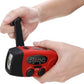 🚨 Stay Ready Anywhere! Solar Emergency Radio with Hand Crank & Power Bank 🔋