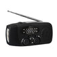 Multifunctional Portable Solar Emergency Radio – Power Bank, Hand Crank & Weather Alert for Outdoor & Crisis Preparedness