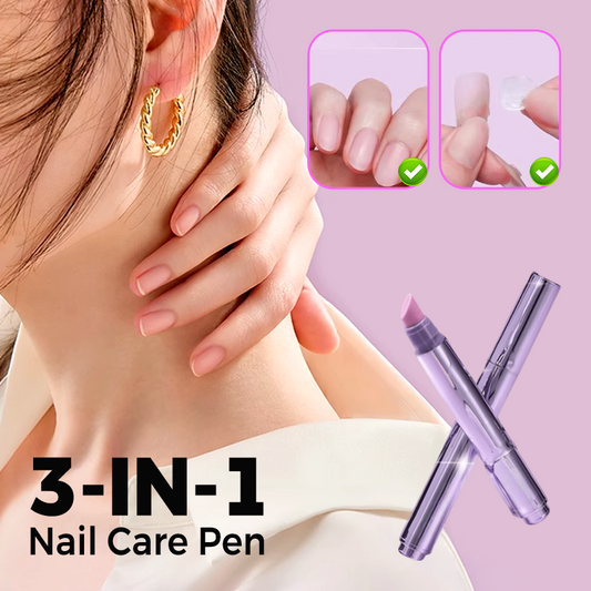 💅 BUY 1 GET 1 FREE | 3-in-1 Nail Care Pen – Cuticle Repair & Nail Polishing