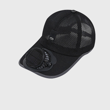 🧡Summer Hot Sale 50% OFF!!⚡⏰Breathable Baseball Cap with Solar Fan🍃