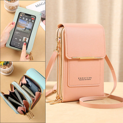 🔥MOTHER'S DAY 60% OFF 🎁Women's Touch Screen Mobile Phone Messenger bag🤩