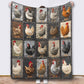 🐱🎄 49% OFF! Vintage Cat Pattern Flannel Blanket – Cozy & Comfortable ✨