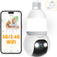 🔥 4MP Bulb Security Camera – Smart Night Vision, 5G & 2.4GHz 📹