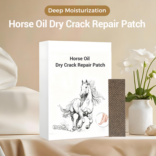 ⏰Christmas SALE 50% OFF🔥 Horse Oil Hand & Feet Repair Patch✨ Intensive Hydration for Dry Cracked Skin, Long-Lasting Relief