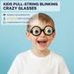 🔥LAST DAY SALE 50% OFF!!🏆Flash Sale💥Funny Glasses with Winking Eye Mechanism🥸
