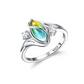 ✨💍Buy 1 Get 1 Free🔥 Geometric Oval Moonstone Ring with Zirconia Accents – Mystical, Sparkling & Timelessly Elegant! 🌙✨