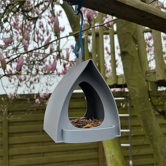 ⏳ Limited Time Buy 3 Get 1 Free - 70% OFF! ✨Hanging Bird Feeder for Garden with Roof🐦