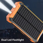☀️🔋 50% OFF! Portable Solar Power Bank – Your Outdoor Power & Light Companion! 🔦🏕️