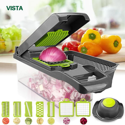 Multi-purpose Vegetable Cutter 🥔Cut Your Food Preparation Time In Half! 🍏