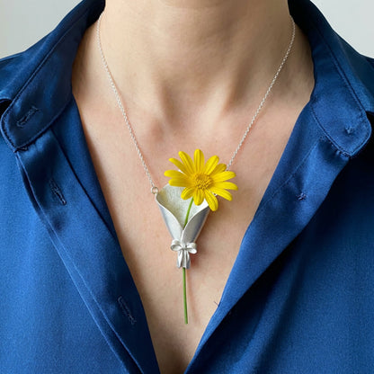 🔥MOTHER 'S DAY NEW BUY 1 GET 1 FREE ! 💐Flower Bouquet Necklace  – The romantic gift for her 💖🎁【Limited Offer】