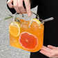 🍹Handbag-Shaped Glass Cup with Handles – The Most Aesthetic Summer Drinkware! ✨💎 Unique 750ml, Food-Grade Glass, Large Capacity, With Straw & Handle ✨
