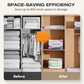 🏆 Save Up to 50% Space – No Pump Needed!