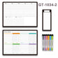📅 Uitwisbare Magnetische Kalender Set – Herbruikbaar & Ideaal voor Gezinsplanning
