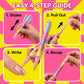 🏆 LAST DAY — ONLY £7.99! 🔥 Buy More, Save More | 12-Colour Nail Art Marker Pen Set