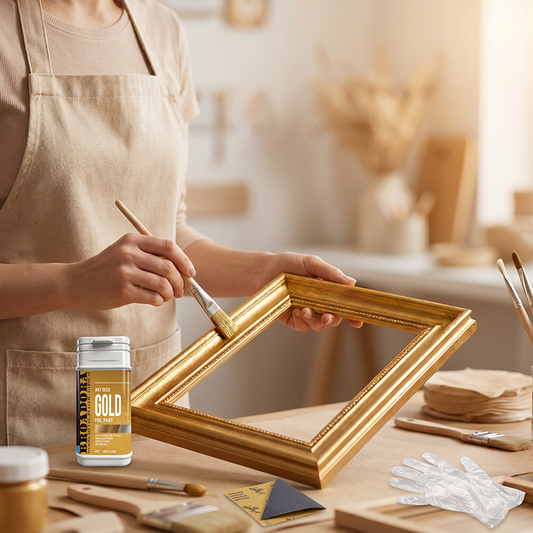 ✨ **Turn Ordinary into Gold!** 💛 High-Adhesion Gold Foil Paint – Give Everyday Surfaces a Luxurious Golden Makeover! 🎨
