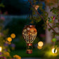 🏆🔥2026 New Arrivals  🎈Whimsical Solar Hot Air Balloon Hanging Lantern 🌿 – No Wiring, Weatherproof Outdoor Light For Yard & Patio 🌳✨