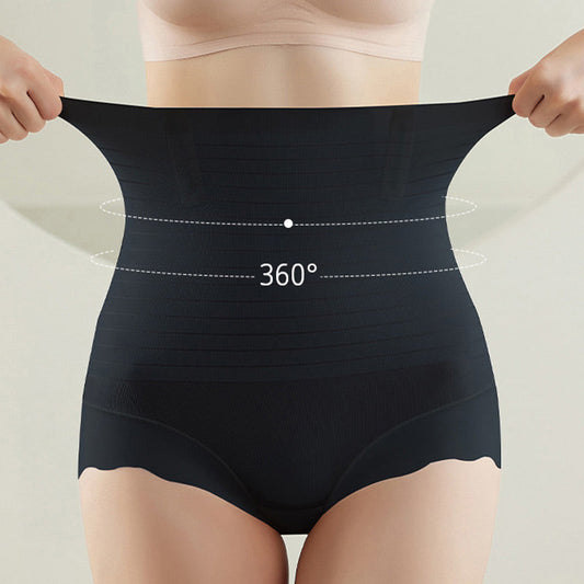 🏆🔥LAST DAY BUY 1 GET 1 FREE⚡💥High-Waisted Full Coverage Seamless Antibacterial Women's Briefs with Cotton Gusset