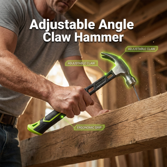 Heavy-Duty Claw Hammer — Trade-Grade Strength for DIY & Repairs 🔨
